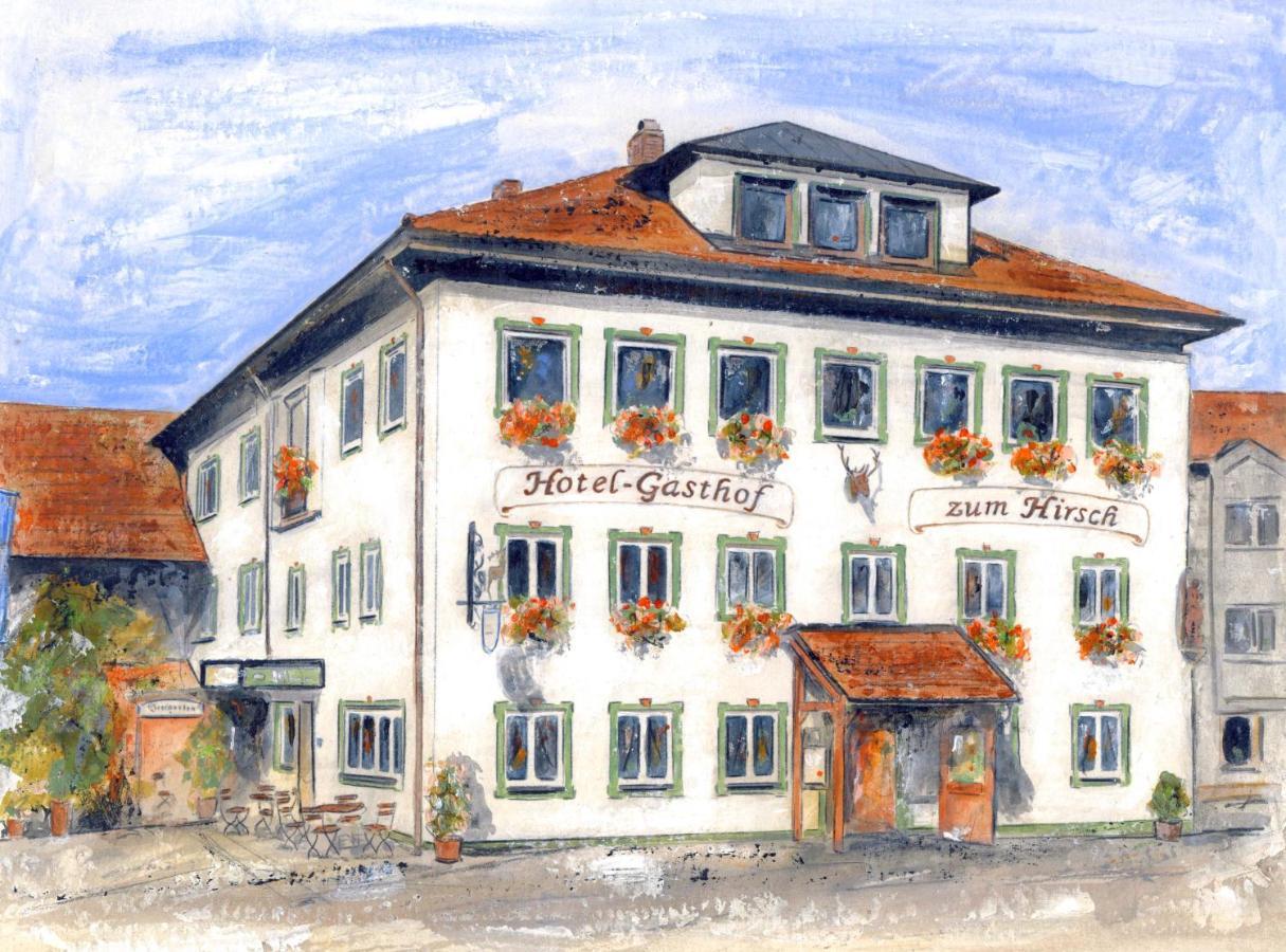Blochums Gasthof Hirsch Marktoberdorf Exterior foto